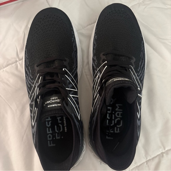 New Balance Black White and Gray M1080B11-D mens size 9.5 - Picture 6 of 8